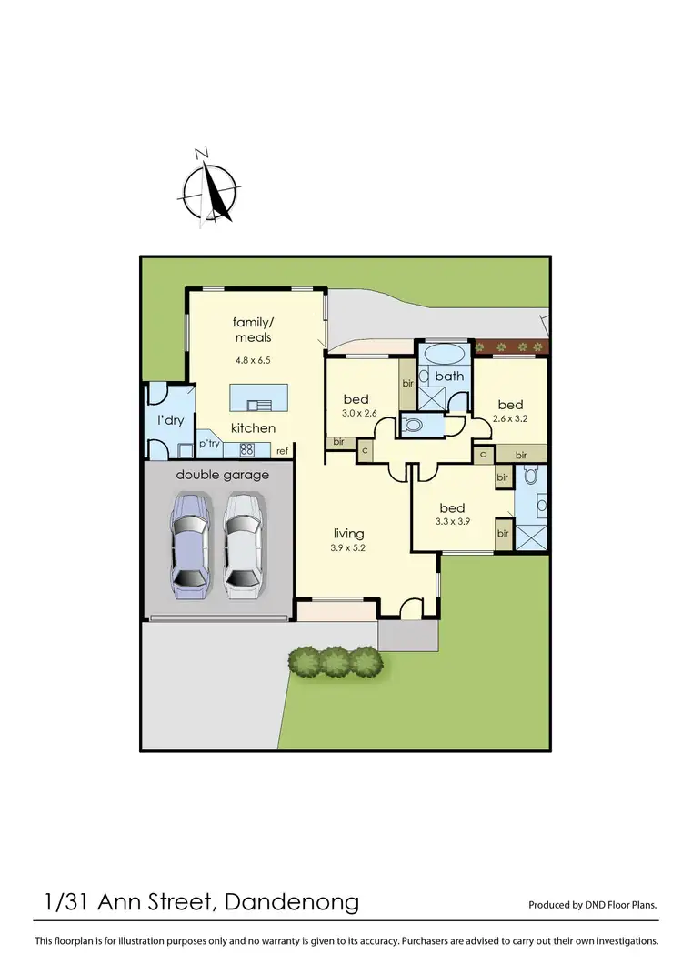 Floorplan of Homely unit listing, 1/31 Ann Street, Dandenong VIC 3175