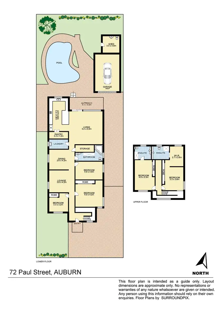 Floorplan of Homely house listing, 72 Paul Street, Auburn NSW 2144