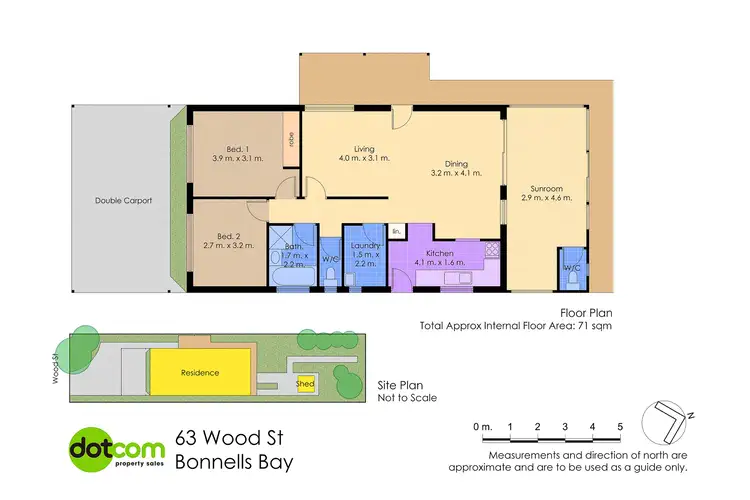 Floorplan of Homely house listing, 63 Wood Street, Bonnells Bay NSW 2264