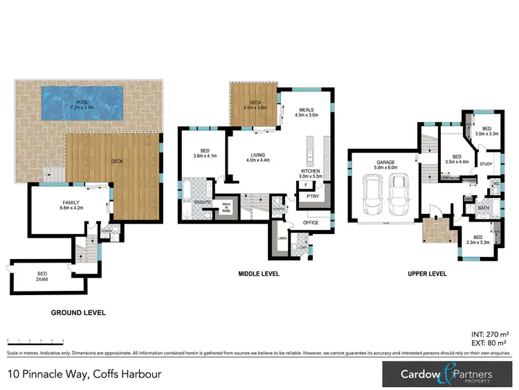 Floorplan of Homely house listing, 10 Pinnacle Way, Coffs Harbour NSW 2450