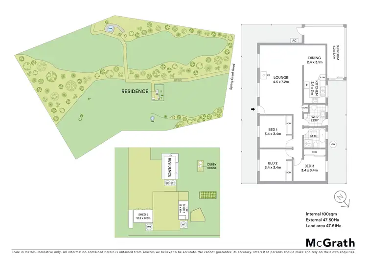Floorplan of Homely rural property listing, 716 Spring Creek Road, Gulgong NSW 2852