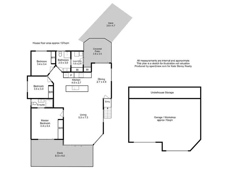 Floorplan of Homely house listing, 12 Lantana Place, Primrose Sands TAS 7173