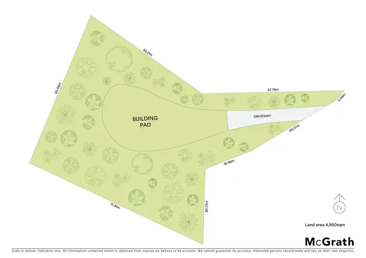 Floorplan of Homely land listing, 5/19 Oolilpa Street, Mount Louisa QLD 4814