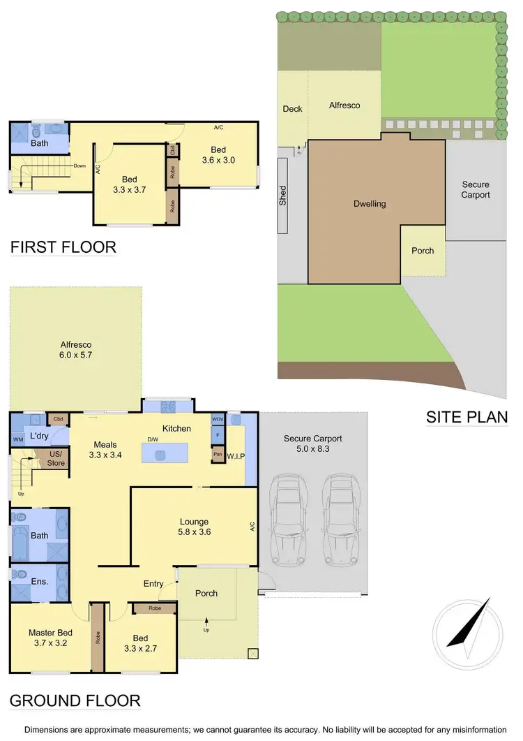 Floorplan of Homely house listing, 13 Blackman Avenue, Mill Park VIC 3082