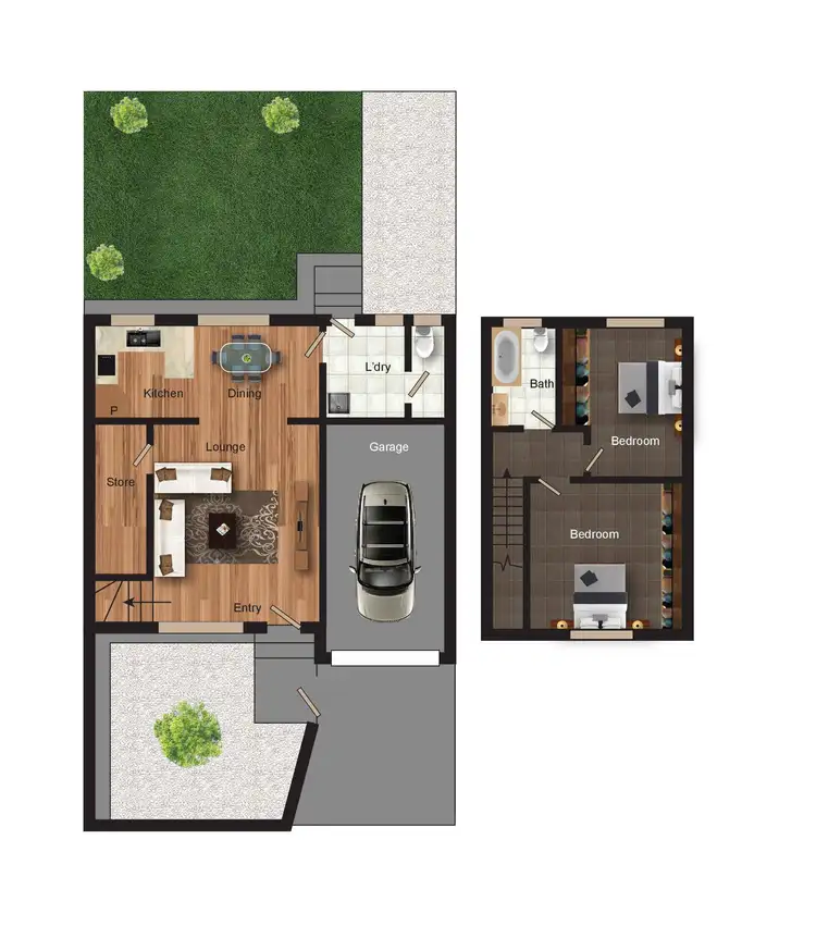 Floorplan of Homely house listing, 4/1 Gerald Street, Queanbeyan NSW 2620