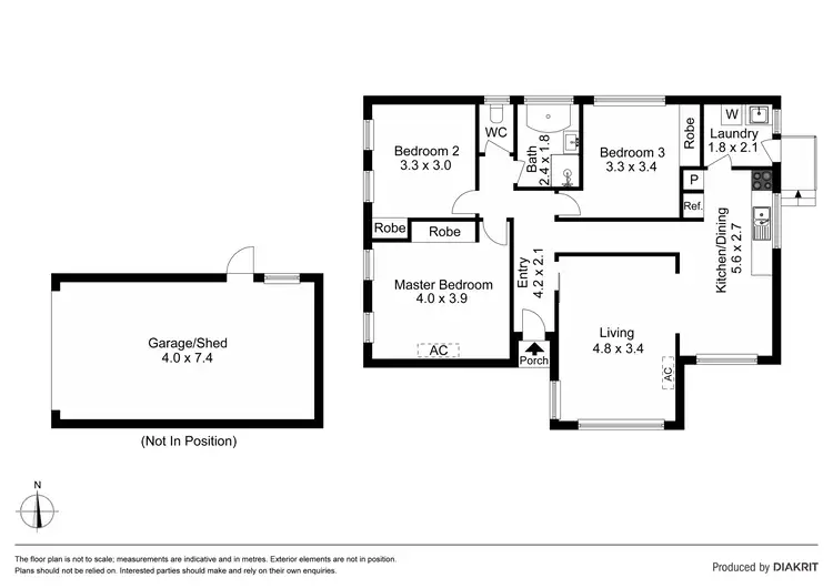 Floorplan of Homely house listing, 1 Orotava Street, Crib Point VIC 3919