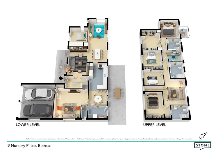 Floorplan of Homely house listing, 9 Nursery Place, Belrose NSW 2085