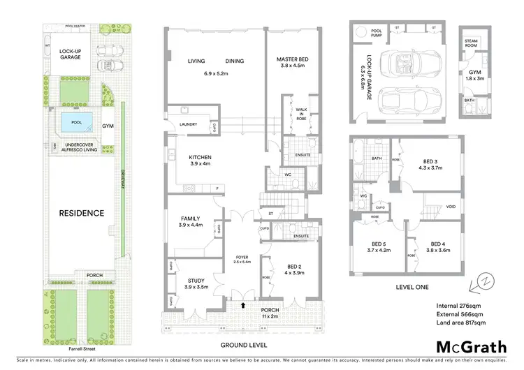 Floorplan of Homely house listing, 31 Farnell Street, Hunters Hill NSW 2110