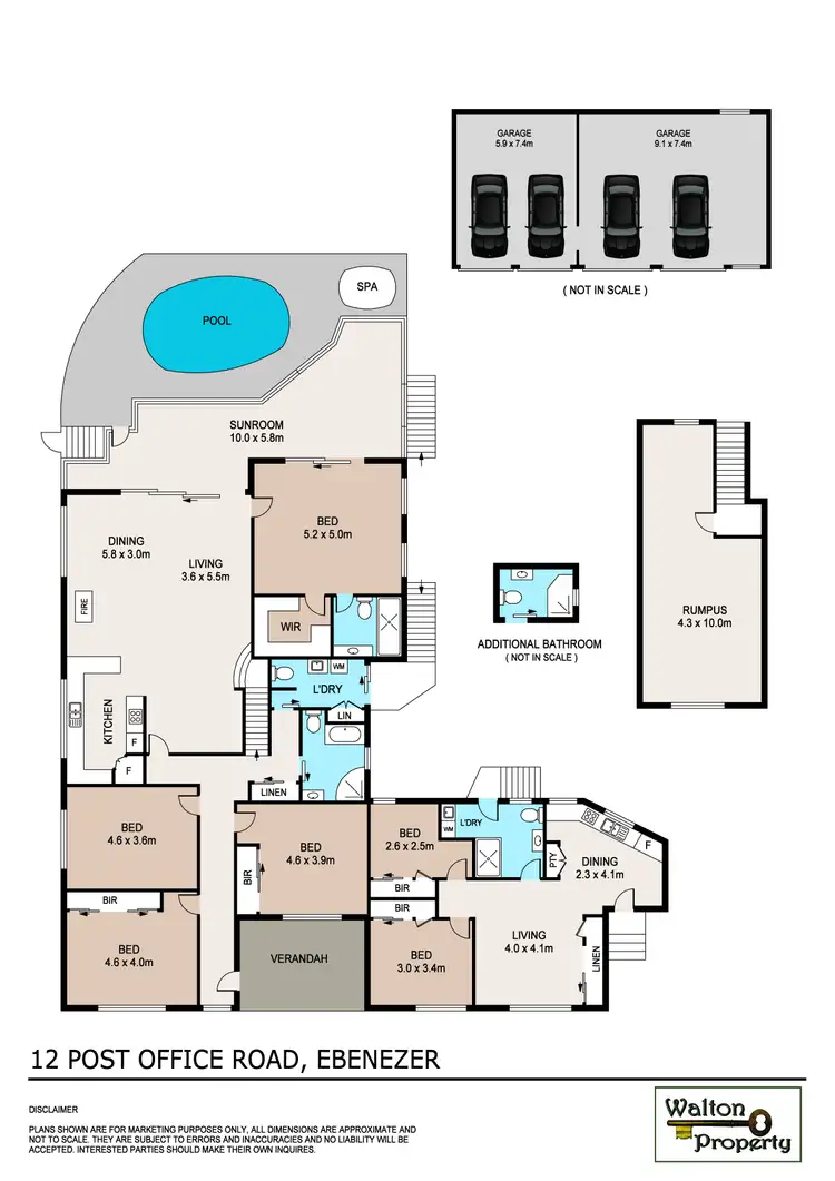 Floorplan of Homely rural property listing, 12 Post Office Road, Ebenezer NSW 2756