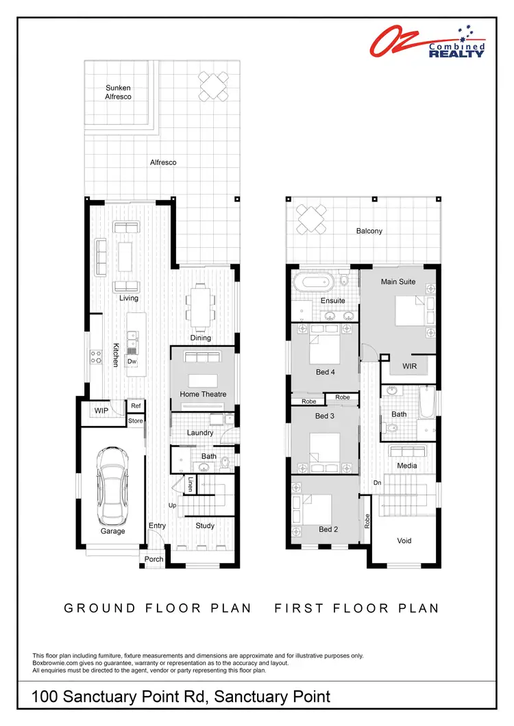 Floorplan of Homely house listing, 100 Sanctuary Point Road, Sanctuary Point NSW 2540