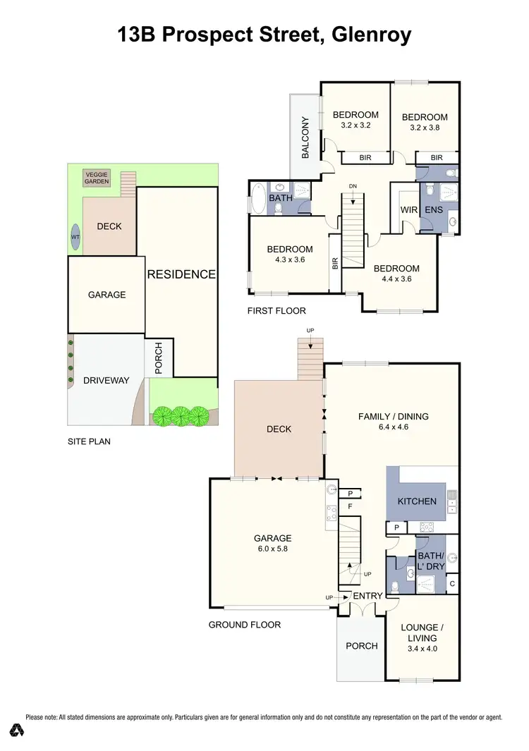 Floorplan of Homely unit listing, 13B Prospect Street, Glenroy VIC 3046