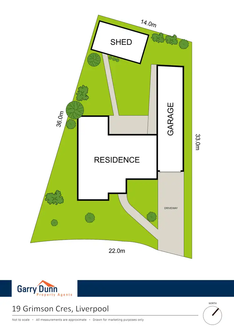 Floorplan of Homely house listing, 19 Grimson Crescent, Liverpool NSW 2170
