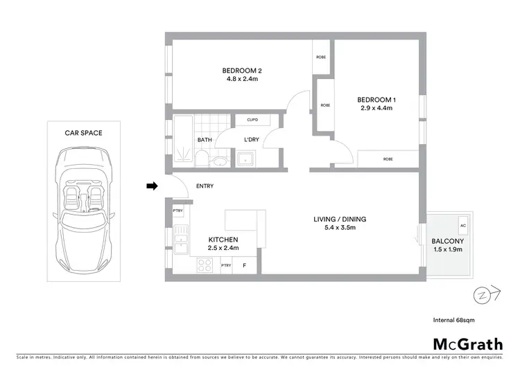 Floorplan of Homely apartment listing, 22/40 Upton Road, Windsor VIC 3181