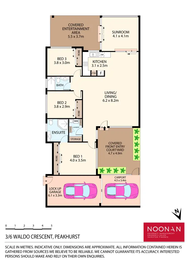 Floorplan of Homely villa listing, 3/6 Waldo Crescent, Peakhurst NSW 2210