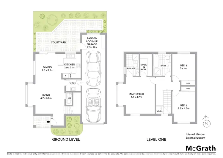 Floorplan of Homely townhouse listing, 2/8 Frederick Street, Miranda NSW 2228