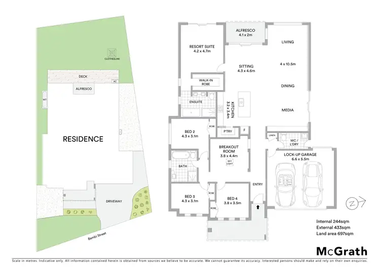 Floorplan of Homely house listing, 8 Bambi Street, Dolphin Point NSW 2539