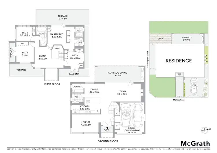 Floorplan of Homely house listing, 2 McRae Road, Sans Souci NSW 2219