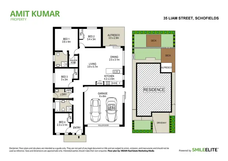 Floorplan of Homely house listing, 35 Liam Street, Schofields NSW 2762