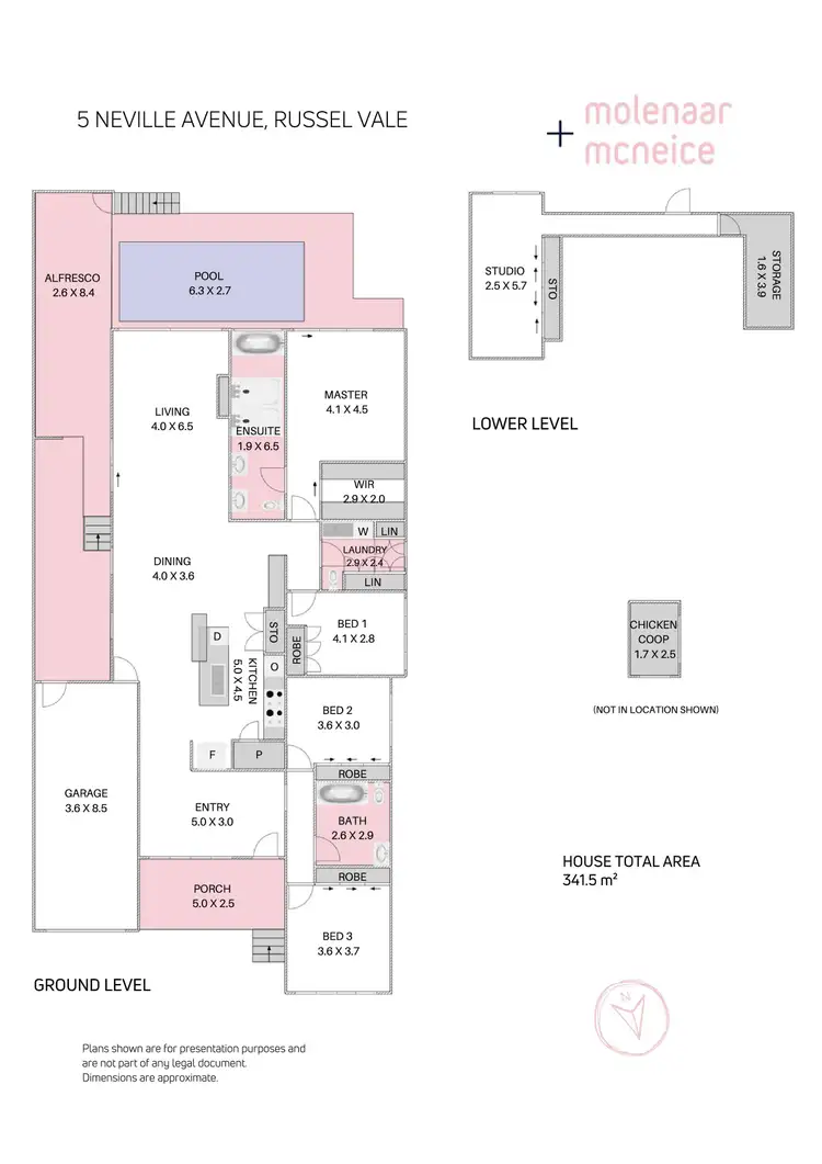 Floorplan of Homely house listing, 5 Neville Avenue, Russell Vale NSW 2517