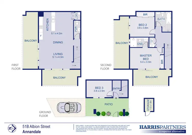 Floorplan of Homely unit listing, 51b Albion Street, Annandale NSW 2038