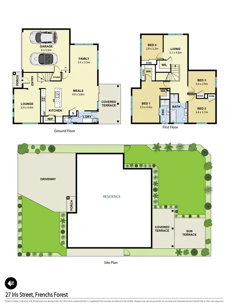 Floorplan of Homely house listing, 27 Iris Street, Frenchs Forest NSW 2086