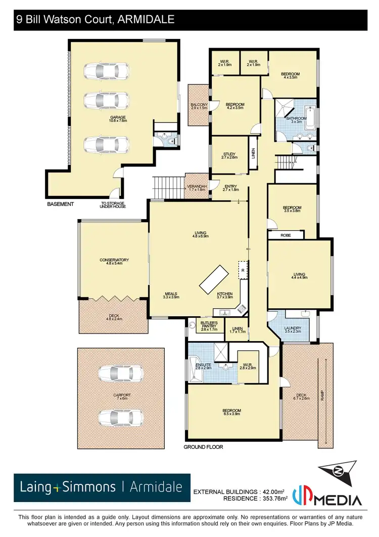 Floorplan of Homely house listing, 9 Bill Watson Court, Armidale NSW 2350
