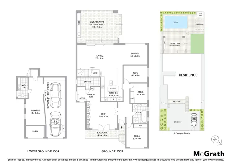 Floorplan of Homely house listing, 145 St Georges Parade, Allawah NSW 2218