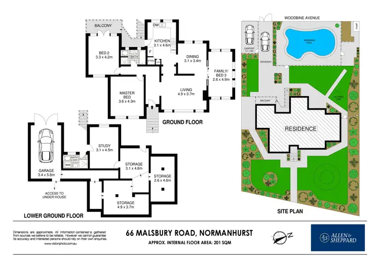Floorplan of Homely house listing, 66 Malsbury Road, Normanhurst NSW 2076