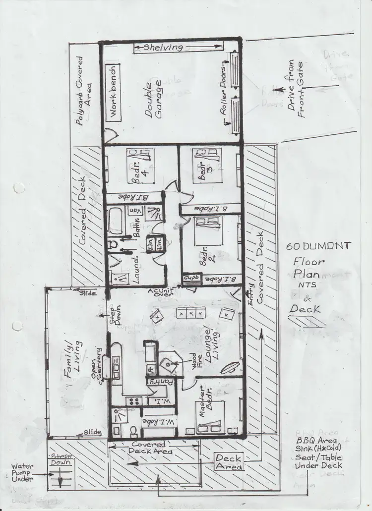 Floorplan of Homely house listing, 60 Dumont Drive, Wy Yung VIC 3875