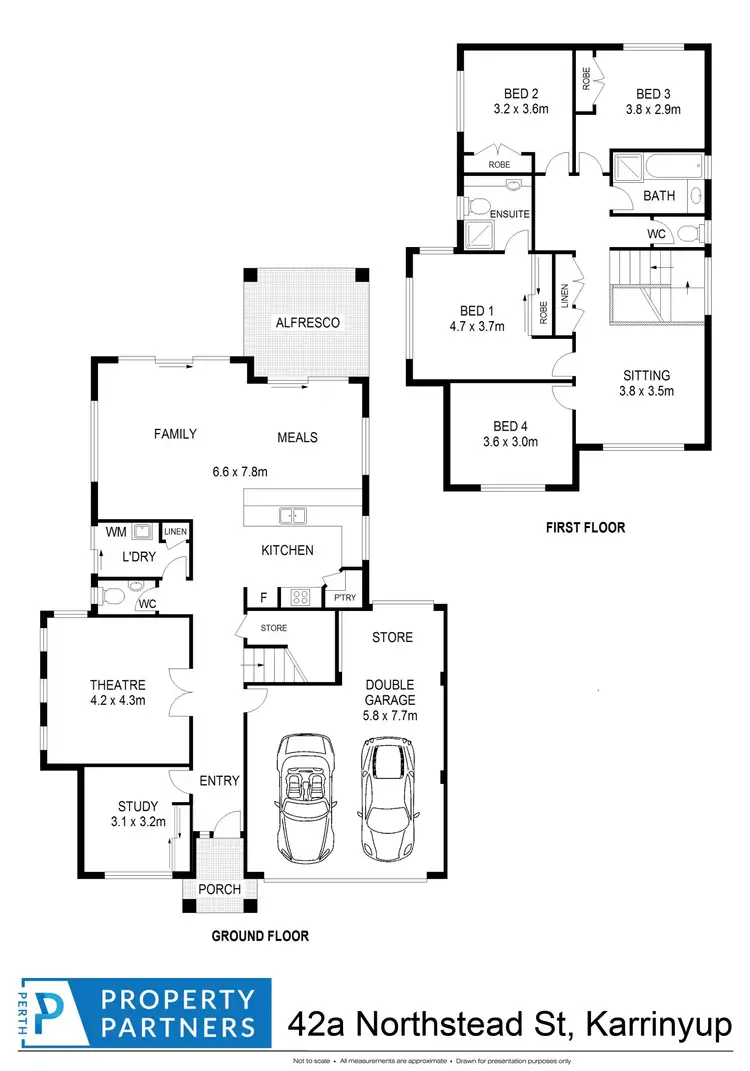Floorplan of Homely house listing, 42a Northstead Street, Karrinyup WA 6018