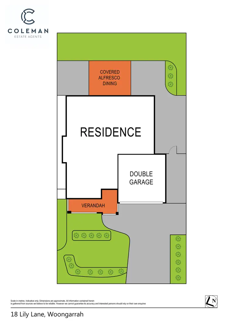 Floorplan of Homely house listing, 18 Lily Lane, Woongarrah NSW 2259