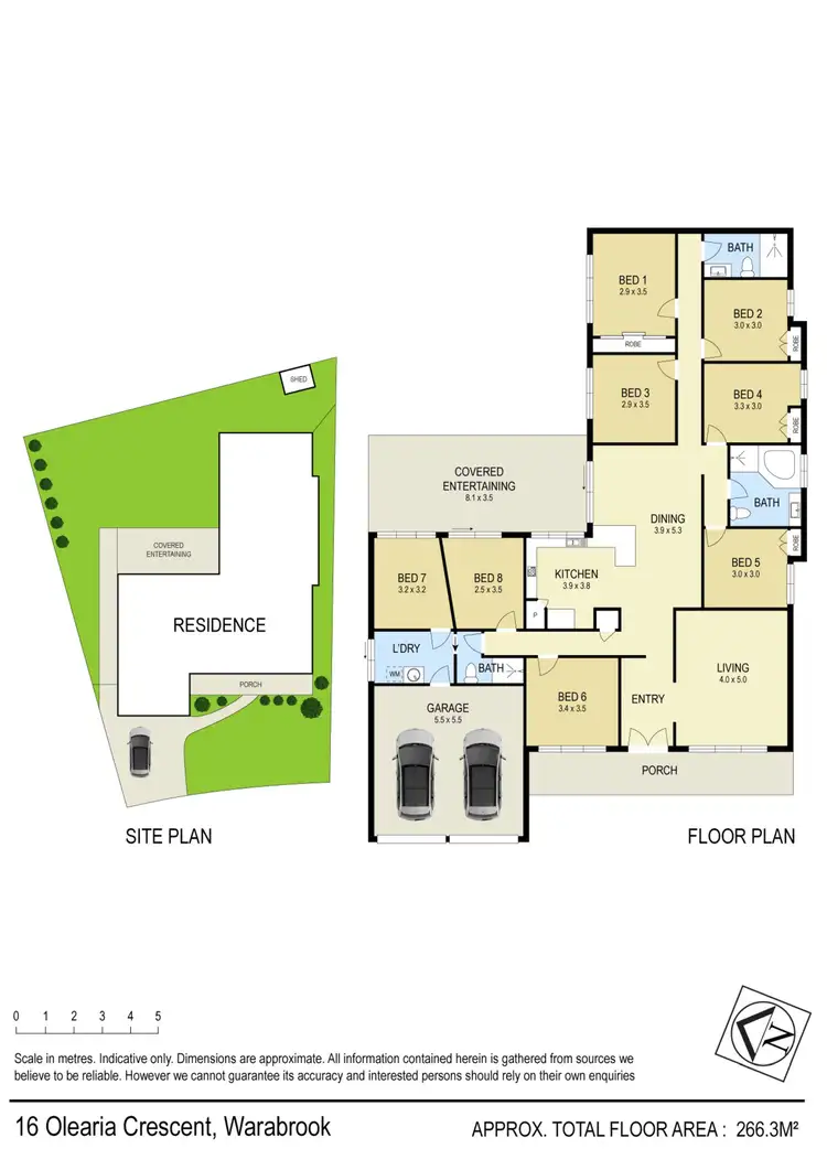 Floorplan of Homely house listing, 16 Olearia Crescent, Warabrook NSW 2304