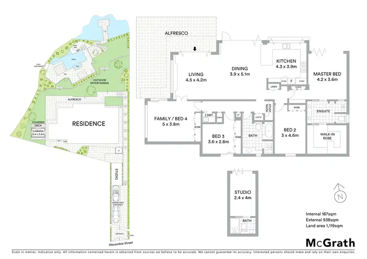 Floorplan of Homely house listing, 1B Werambie Street, Hunters Hill NSW 2110