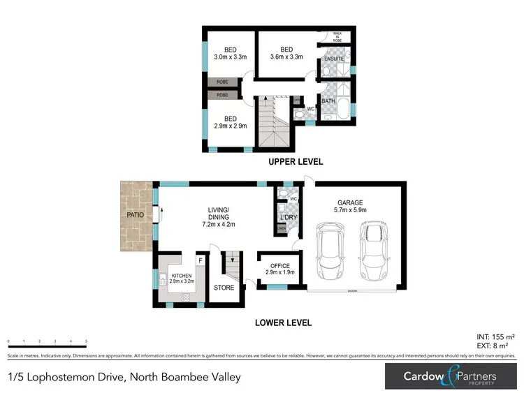 Floorplan of Homely house listing, 1/5 Lophostemon Drive, North Boambee Valley NSW 2450