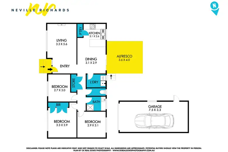 Floorplan of Homely house listing, 31 Coorumby Avenue, Clifton Springs VIC 3222