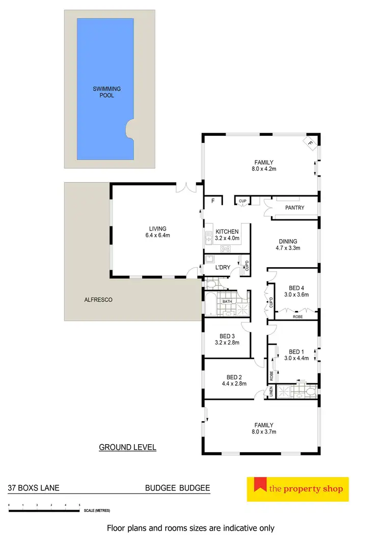 Floorplan of Homely rural property listing, 37 Boxs Lane, Mudgee NSW 2850