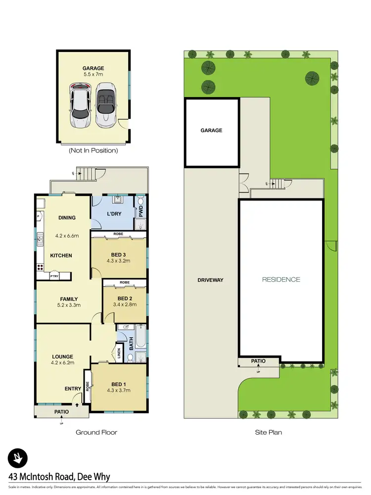 Floorplan of Homely house listing, 43 Mcintosh Road, Dee Why NSW 2099