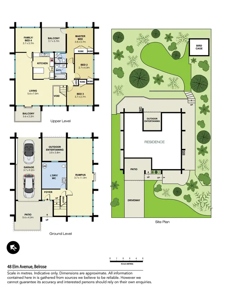 Floorplan of Homely house listing, 48 Elm Avenue, Belrose NSW 2085