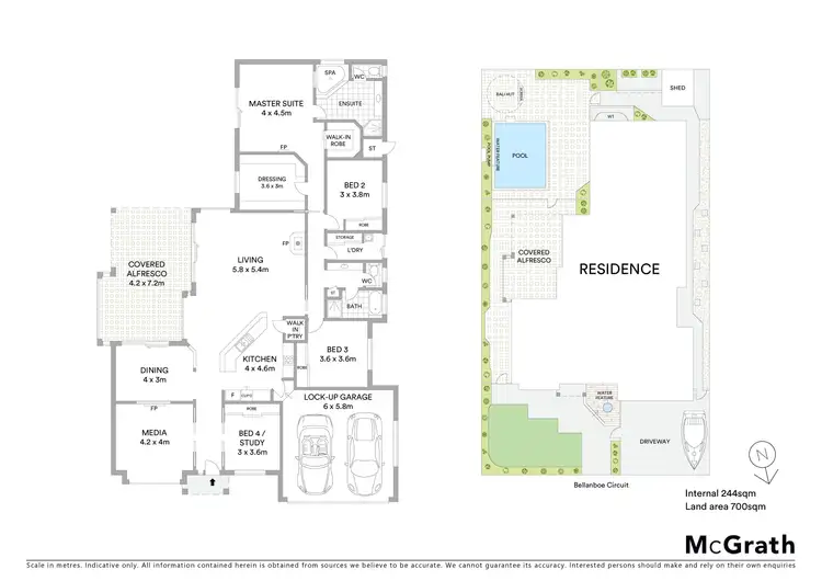 Floorplan of Homely house listing, 56 Bellanboe Circuit, Pelican Waters QLD 4551