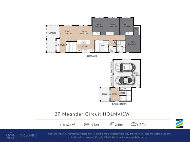 Floorplan of Homely house listing, 27 Meander Circuit, Holmview QLD 4207