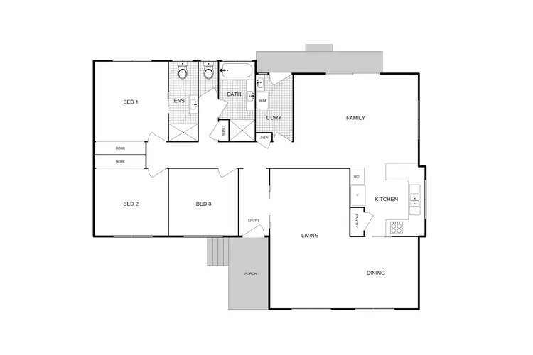 Floorplan of Homely house listing, 51 Deamer Crescent, Richardson ACT 2905