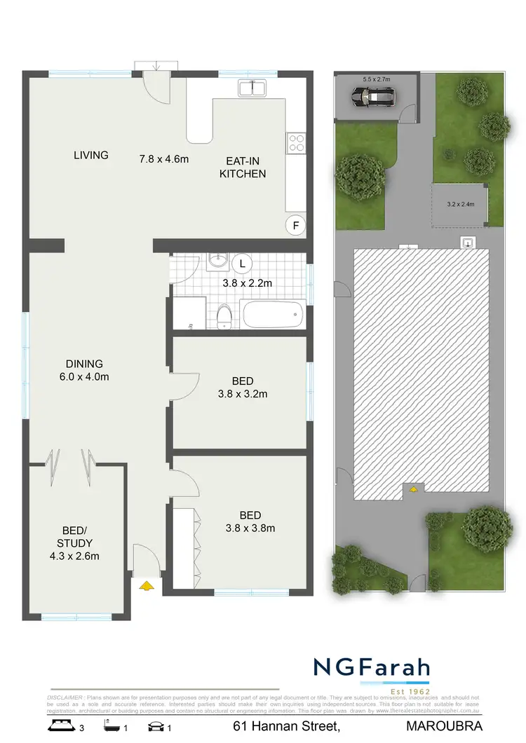 Floorplan of Homely house listing, 61 Hannan Street, Maroubra NSW 2035