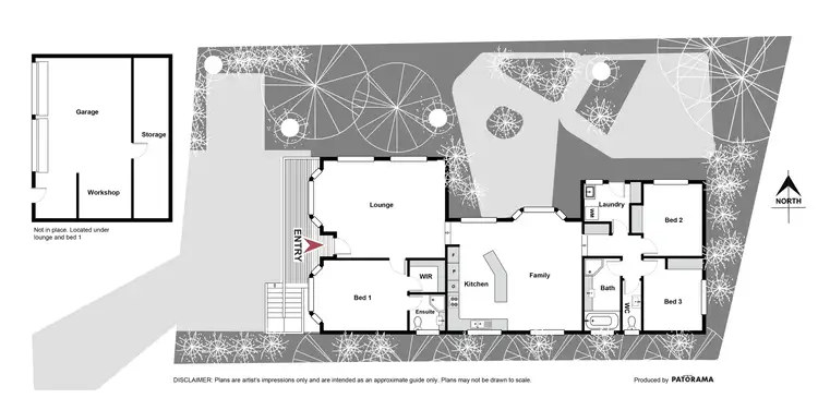 Floorplan of Homely house listing, 19 Alfred Place, Karabar NSW 2620