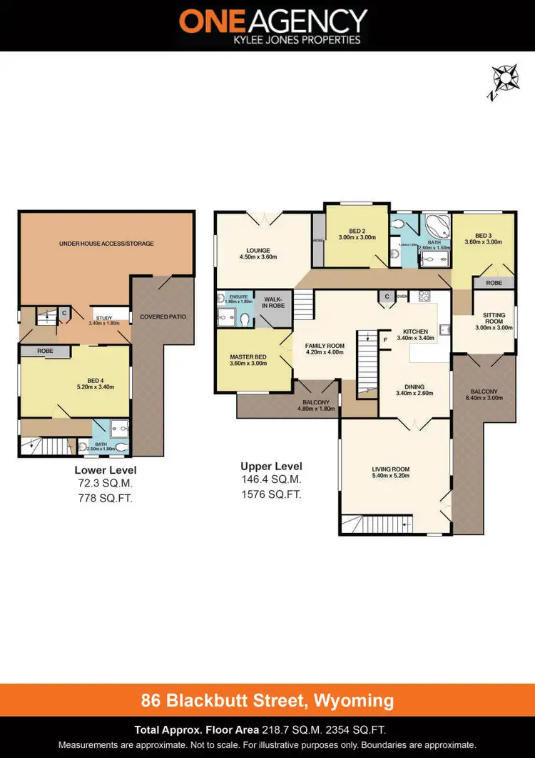 Floorplan of Homely house listing, 86 Blackbutt Street, Wyoming NSW 2250