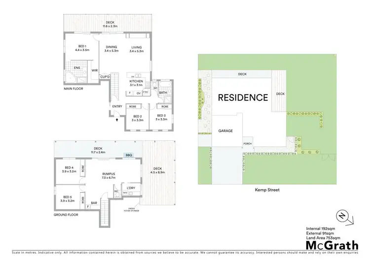 Floorplan of Homely house listing, 13 Kemp Street, Cumbalum NSW 2478