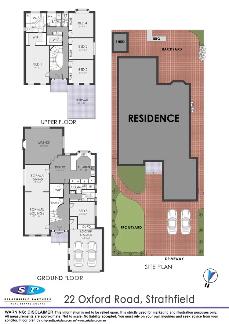 Floorplan of Homely house listing, 22 Oxford Road, Strathfield NSW 2135