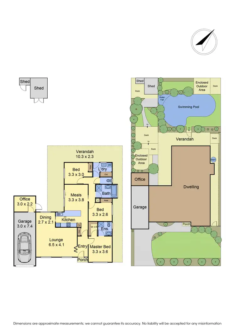 Floorplan of Homely house listing, 3 Westleigh Court, Mill Park VIC 3082