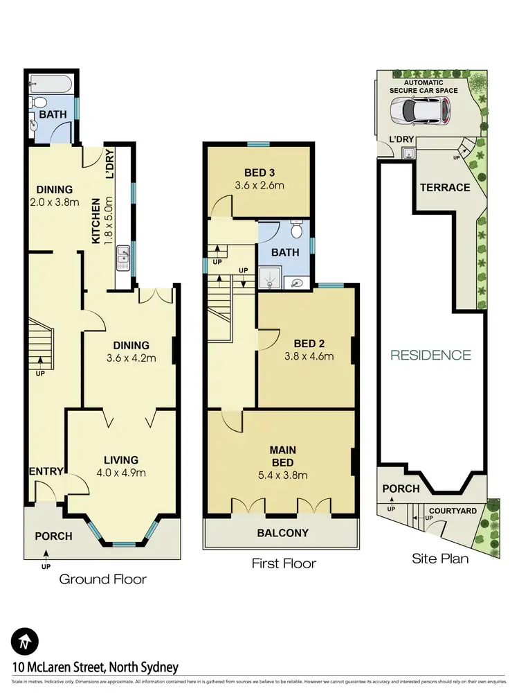 Floorplan of Homely house listing, 10 McLaren Street, North Sydney NSW 2060
