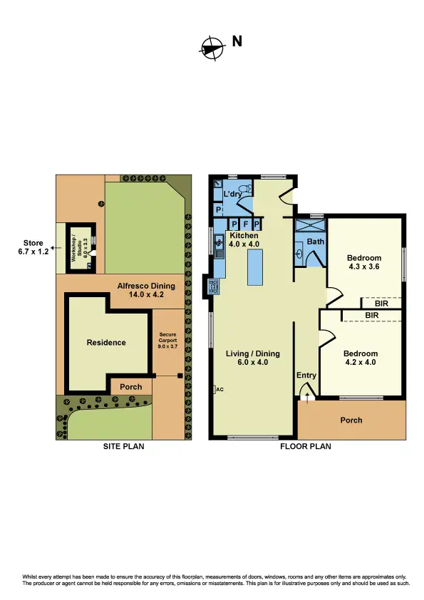 Floorplan of Homely house listing, 17 Tudor Road, Sunshine North VIC 3020