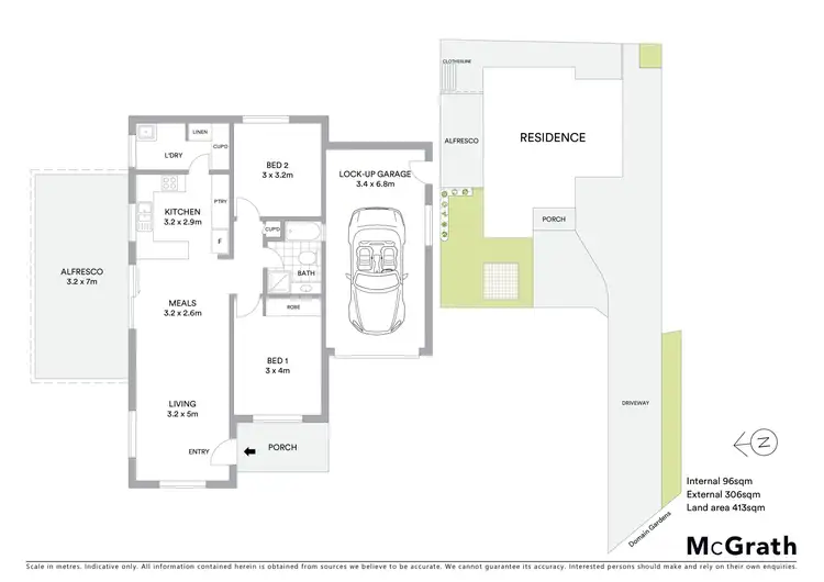 Floorplan of Homely house listing, 21 Domain Gardens, Sebastopol VIC 3356
